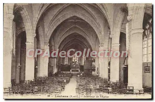 Cartes postales Louhans Interieur de l'Eglise