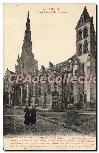 Cartes postales Autun Cathedrale St Lazare