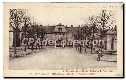 Ansichtskarte AK Le Creusot Hotel Dieu fonde par la Famille Schneider