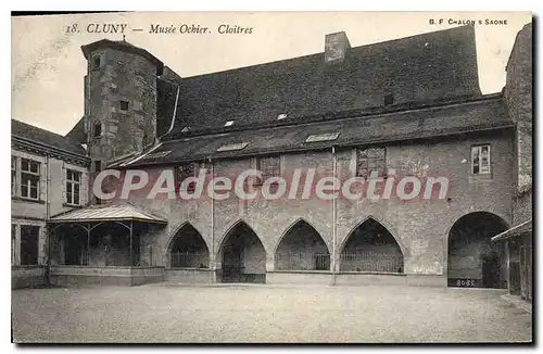 Cartes postales Cluny Musee Ochier Cloitres