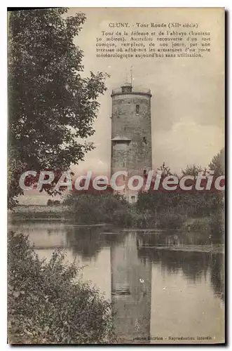 Ansichtskarte AK Cluny Tour Ronde XII siecle