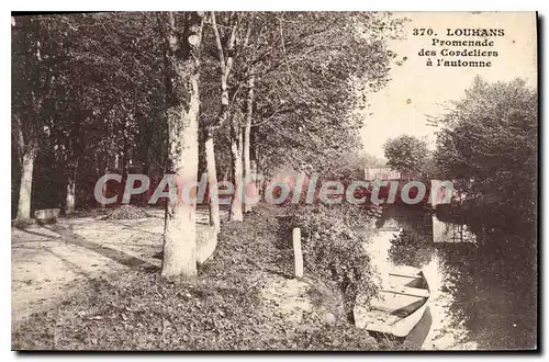 Cartes postales Louhans Promenade des Cordeliers a l'automne