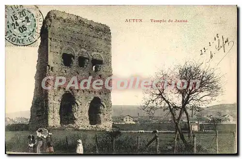 Cartes postales Autun Temple de Janus