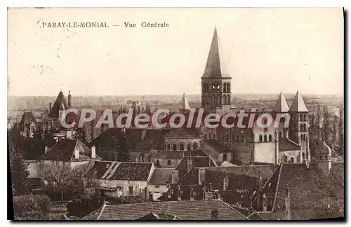 Cartes postales Paray le monial Vue Generale