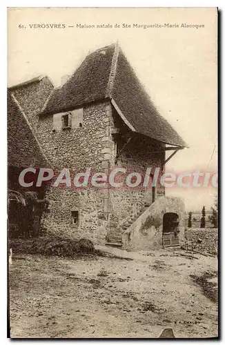 Cartes postales Verosvres Maison natale de Ste Marguerite Marie Alacoque