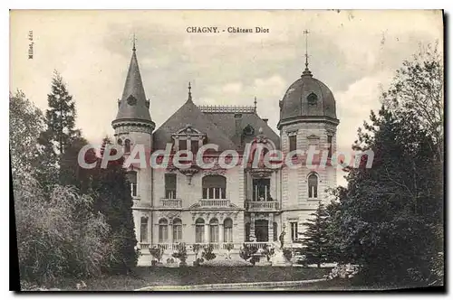 Cartes postales Chagny Chateau Diot