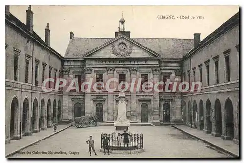 Cartes postales Chagny Hotel de Ville