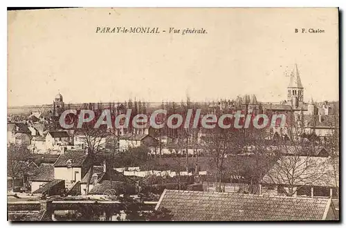 Cartes postales Paray le Monial Vue generale