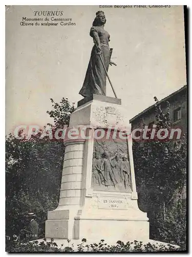 Ansichtskarte AK Tournus Monument du Centenaire Ceuvre du sculpteur Curillon