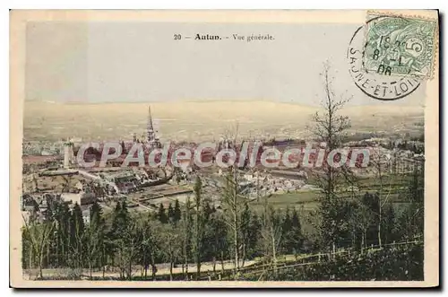 Cartes postales Autun Vue generale