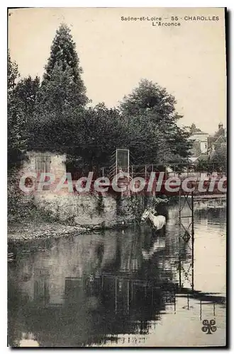 Ansichtskarte AK Saone et Loire Charolles L'Arconce