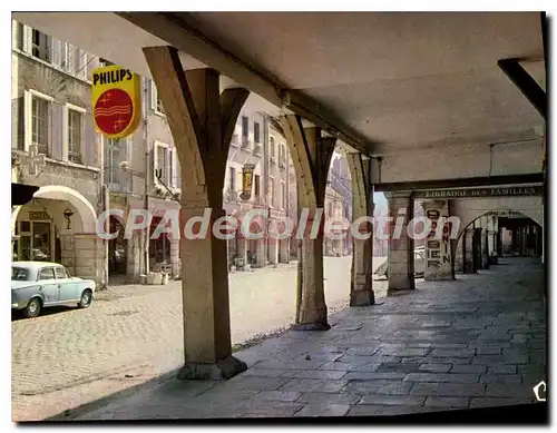 Moderne Karte Louhans Grande Rue Les Arcades