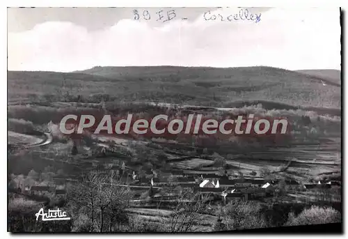 Cartes postales moderne Anost Saone et Loire Carcelle vu au teleobjectit