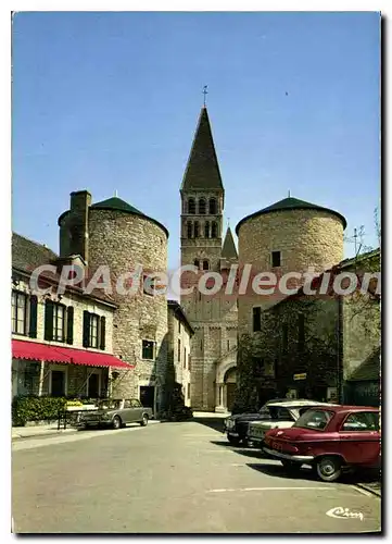 Moderne Karte Tournus S et L Abbatiale St Philibert X-XII s