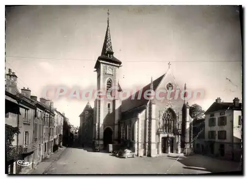 Moderne Karte Louhans S et L L'Eglise