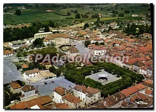 Moderne Karte Marcigny S et L Vue generale aerienne