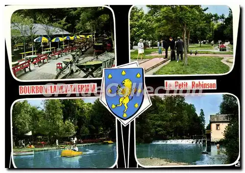 Cartes postales moderne Bourbon Lancy Thermal Le Petit Robinson