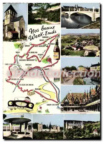 Cartes postales moderne Nos beaux Week Ends