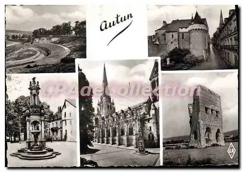 Cartes postales moderne Autun Souvenir d'Autun