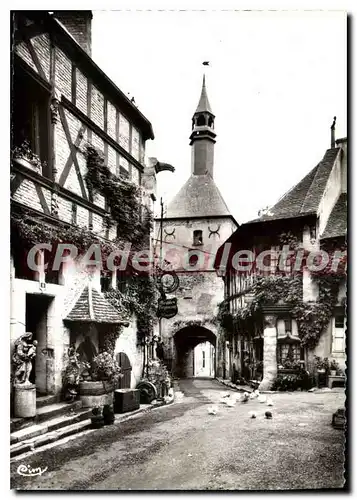 Cartes postales moderne Bourbon Lancy Thermal S et L Le Beffroi et la Maison de Bois