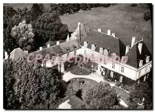 Cartes postales moderne En Avions Au Dessus de Cormatin S et L Le Chateau Ce Chateau don l'existence a ete liee au Chat