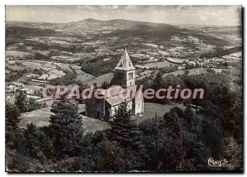 Cartes postales moderne Montagne de Dun S et L Vue aerienne et la Chapelle