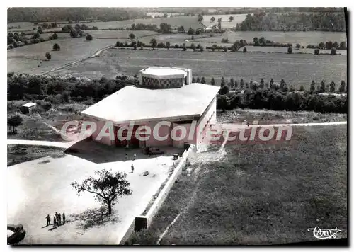 Moderne Karte Taize S et L Vue aerienne Eglise de la Reconciliation