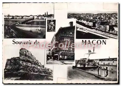 Cartes postales moderne Souvenir de Macon