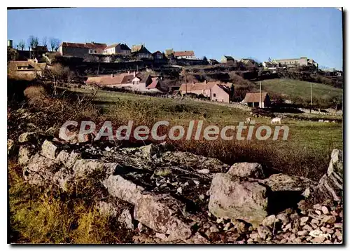 Cartes postales moderne Mont St Vincent S et L Vue generale Les Remparts