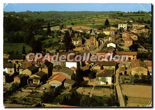 Moderne Karte Melay Saone et Loire Vue generale