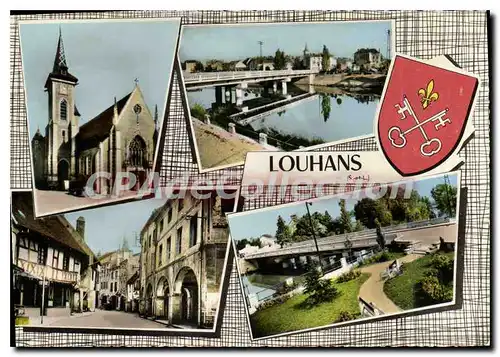 Cartes postales moderne Louhans