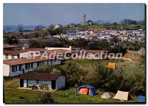 Moderne Karte Taize S et L centre de retraites et village de tentes