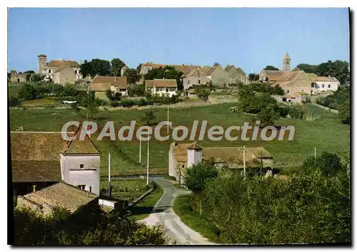 Cartes postales moderne TAIZE Village avec eglise romane