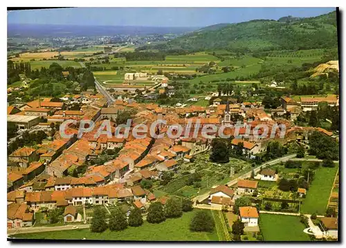 Moderne Karte CUISEAUX Vue generale aerienne