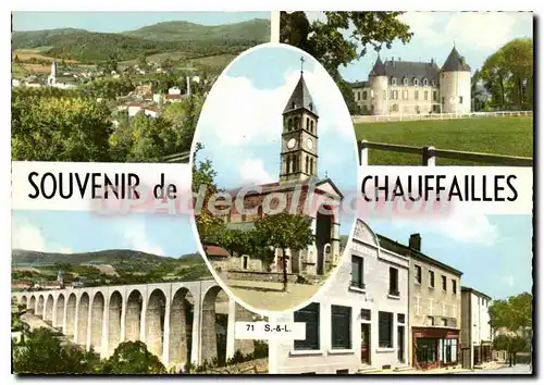 Cartes postales moderne CHAUFFAILLES souvenir