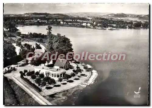 Cartes postales moderne LE CREUSOT Le Lac de Torcy et la plage des sapins