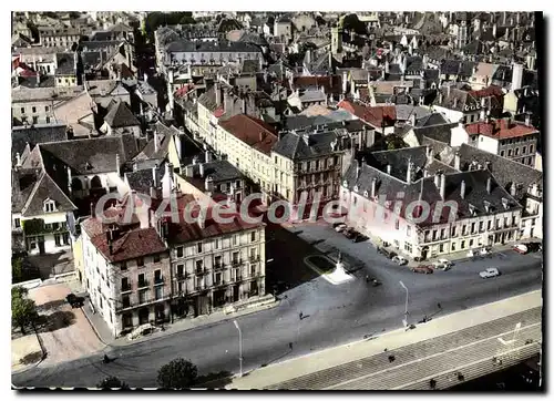 Moderne Karte CHALON SUR SAONE La Place Port Villiers