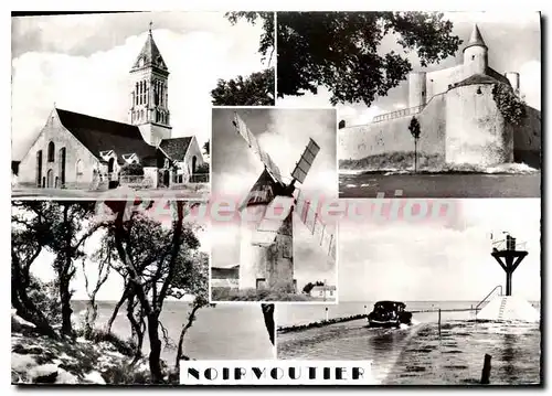 Cartes postales moderne Ile de Noirmoutier multivues