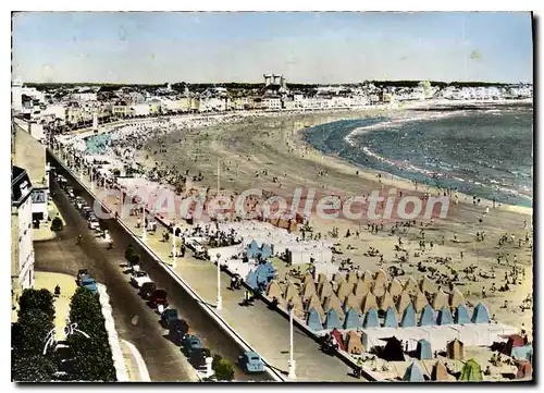 Cartes postales moderne LES SABLES d'OLONNE La Plage et le Remblai