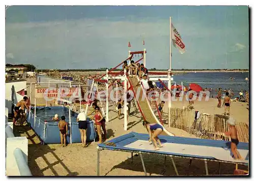 Cartes postales moderne LA TRANCHE sur MER La Plage et les jeux