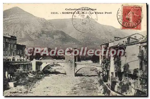 Cartes postales SOSPEL Le Vieux Pont