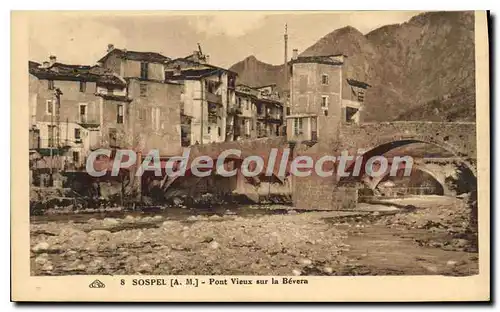 Cartes postales SOSPEL Pont Vieux sur la Bevera