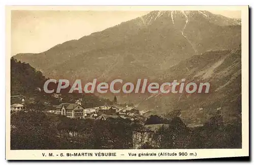 Cartes postales St Martin VESUBIE Vue generale