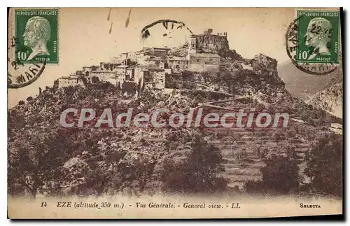 Cartes postales EZE Vue Generale