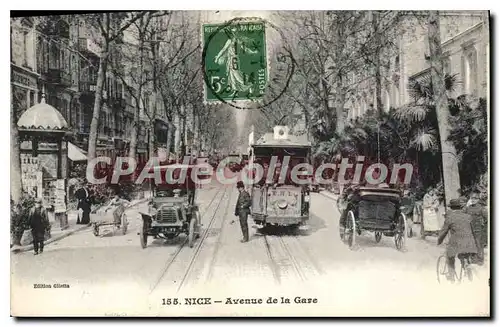 Cartes postales NICE Avenue de la Gare