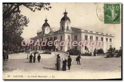 Cartes postales CANNES Le Casino Municipal