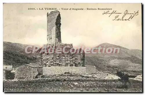 Cartes postales LA TURBIE Tour d�Auguste Ruines Romaines
