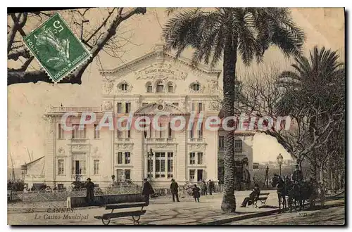 Cartes postales CANNES le Casino Municipal