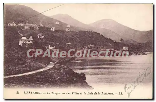 Cartes postales L�ESTEREL Le trayas Les Villas et la Baie de la figarette