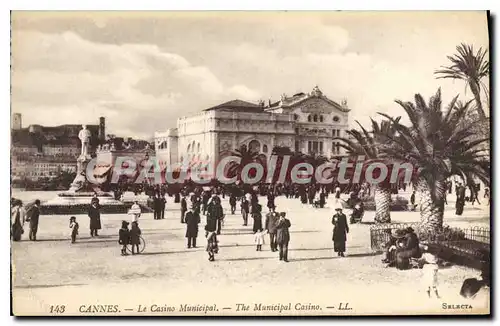 Cartes postales CANNES Le casino municipal